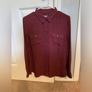 LOFT Button Down Blouse LP